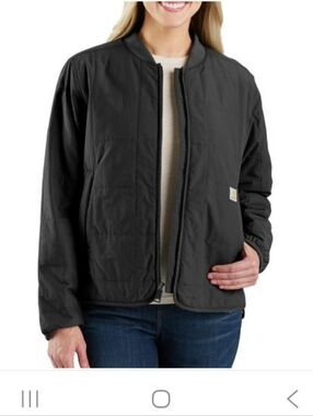 Carhartt Women's Bomber Jacket in Black